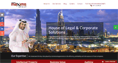 Desktop Screenshot of legalmaxims.com